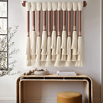 Плетеное настенное украшение с кистями Caballo Wall Hanging варинант исполнения - 1 | Loft Concept в Омске