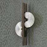 Бра  с фигурным мраморным рассеивателем Spiral of Warm Light варинант исполнения - 2 | Loft Concept в Омске