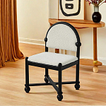 Дизайнерский стул деревянный с полукруглой спинкой Highquality варинант исполнения - 2 | Loft Concept в Омске