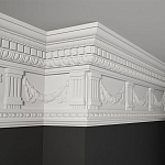 Карниз с орнаментом KO-27 варинант исполнения - 1 | Loft Concept в Омске