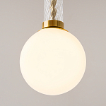 Подвесной светильник со стеклянными вставками Helios варинант исполнения - 5 | Loft Concept в Омске