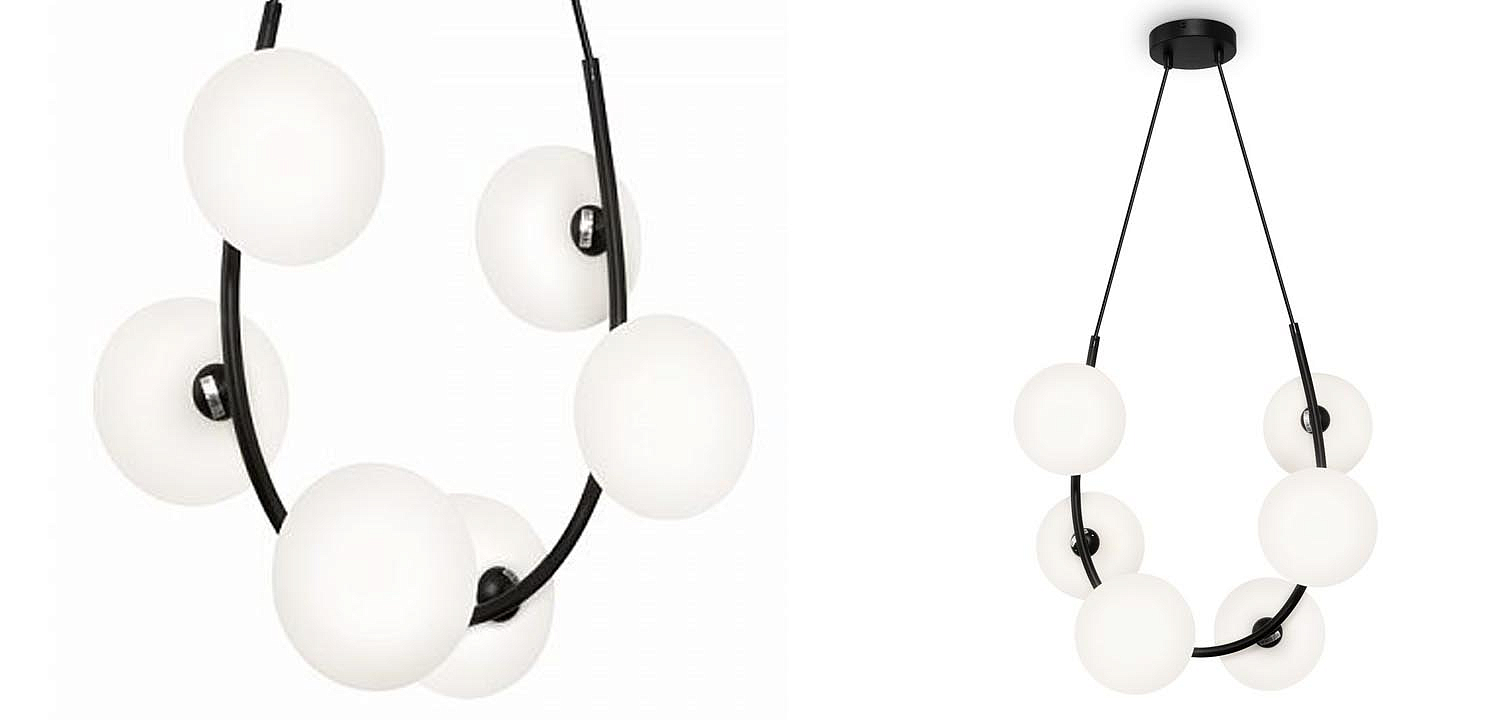 Люстра Marcan 6 Ball Chandelier Black - Loft-Concept в Омске