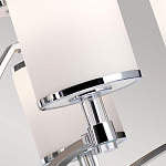 Люстра с белыми стеклянными плафонами в форме цилиндра Feiss варинант исполнения - 8 | Loft Concept в Омске