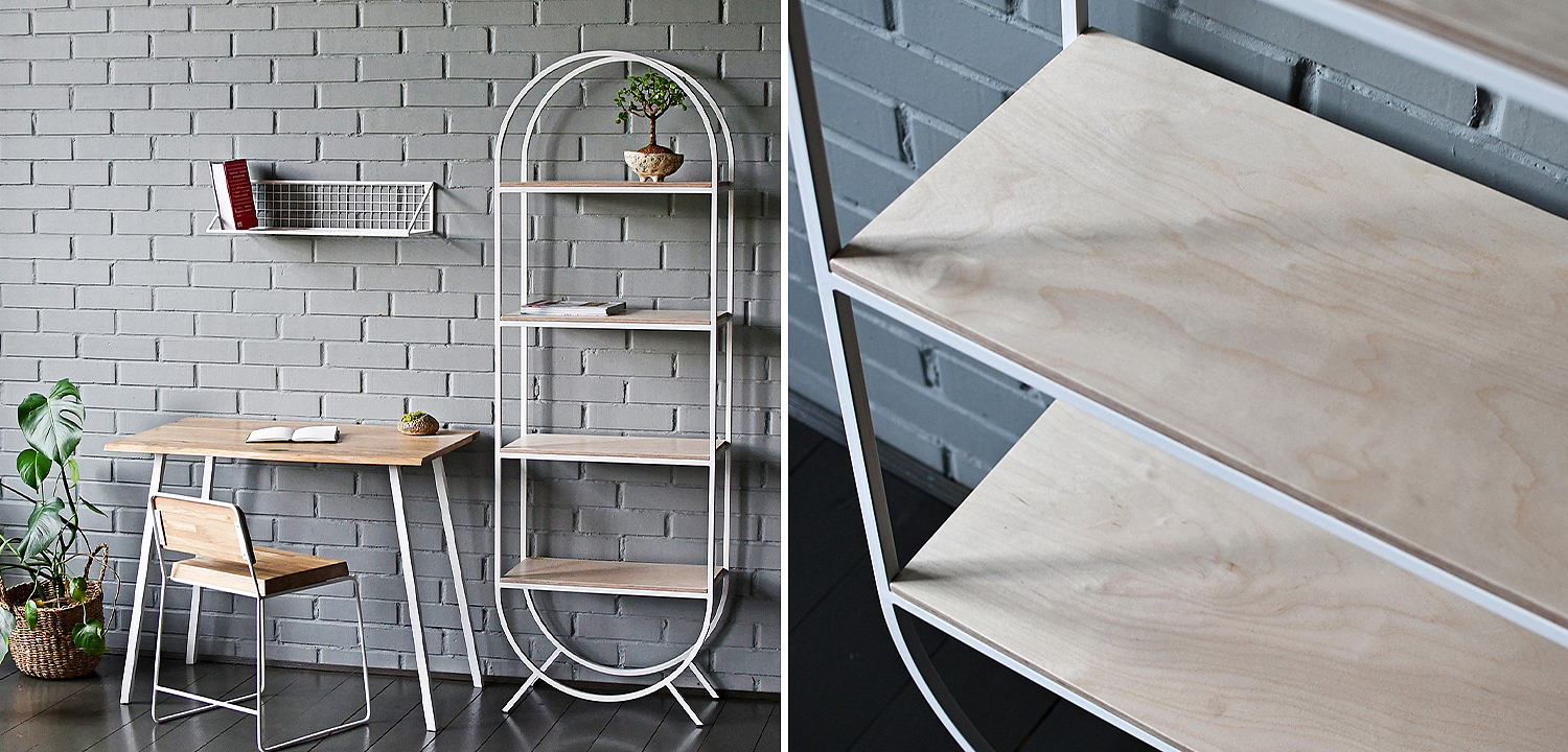 Стеллаж Lugo Industrial Metal Rust Rack Стеллаж Lugo Industrial Metal Rust Rack - Loft-Concept в Омске