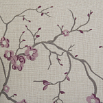 Кресло с изображением сакуры Aubrey Classical Armchair beige flax варинант исполнения - 4 | Loft Concept в Омске