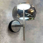 Бра с округлым прозрачным плафоном Blanton Light варинант исполнения - 4 | Loft Concept в Омске