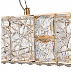 Люстра волнистой формы с текстурной огранкой Reflection of Reality варинант исполнения - 5 | Loft Concept в Омске