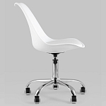 Офисный стул на металлическом основании EGGERY White пластик варинант исполнения - 3 | Loft Concept в Омске