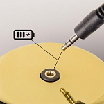 Настольная лампа фигурная цвета золото с гладким абажуром Высота 16 см Sophia варинант исполнения - 8 | Loft Concept в Омске