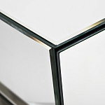 Тумбочка зеркальная с ящиком Mirror Chrome Cabinet варинант исполнения - 3 | Loft Concept в Омске