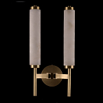 Бра с 2-мя цилиндрическими каменными плафонами Wand of Light варинант исполнения - 2 | Loft Concept в Омске