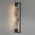 Бра вертикальное с черными кругами и квадратами Gravyura варинант исполнения - 4 | Loft Concept в Омске