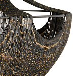 Люстра в форме колокола с декором из тонких железных нитей Jagged Pattern варинант исполнения - 1 | Loft Concept в Омске