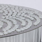 Люстра круглая с прозрачными стеклянными трубками Nembus варинант исполнения - 10 | Loft Concept в Омске