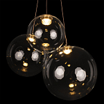 Подвесной светильник Ring прозрачное стекло варинант исполнения - 1 | Loft Concept в Омске