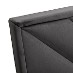 Кровать серая с подъемным механизмом Adelaide варинант исполнения - 3 | Loft Concept в Омске