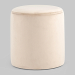 Пуф Alice Poof Beige Бежевый велюр варинант исполнения - 5 | Loft Concept в Омске