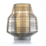 Настольная лампа серого цвета Schema варинант исполнения - 2 | Loft Concept в Омске