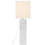 Настольная лампа на прямоугольном корпусе с тканевым абажуром One Piece Support варинант исполнения - 3 | Loft Concept в Омске