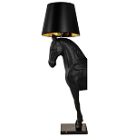 Horse Statue Floor Lamp Большой светильник Черная Лошадь варинант исполнения - 7 | Loft Concept в Омске