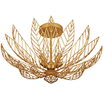 Потолочный светильник Золотые листья  Golden Petals варинант исполнения - 2 | Loft Concept в Омске