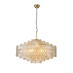 Люстра многоярусная с декором из натуральной морской ракушки Iridescent Light варинант исполнения - 10 | Loft Concept в Омске