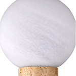 Бра цилиндрической формы с 2-мя плафонами белого цвета Marble Glow варинант исполнения - 4 | Loft Concept в Омске