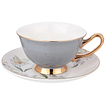 Чайный набор из фарфора на 6 персон Grey Tea Porcelain Set варинант исполнения - 3 | Loft Concept в Омске