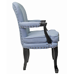 Кресло Aubrey Classical Armchair blue flax варинант исполнения - 1 | Loft Concept в Омске