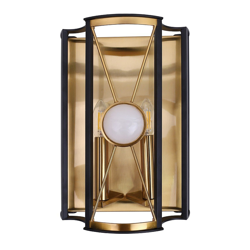Бра Candles Cell Gold Sconces Золотой Черный Бра Candles Cell Gold Sconces Золотой Черный в Омске | Loft Concept