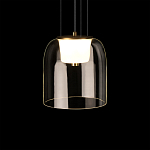 Подвесной светильник с цилиндрическим прозрачным стеклянным плафоном Grada Light варинант исполнения - 5 | Loft Concept в Омске