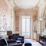 Обои ручная роспись Earlham Almost Mauve варинант исполнения - 2 | Loft Concept в Омске