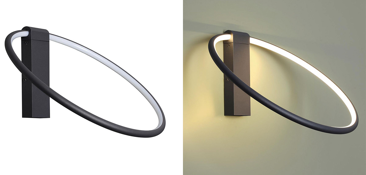 Бра Annulus Black Wall lamp B Бра Annulus Black Wall lamp B - Loft-Concept в Омске