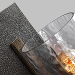 Бра с цилиндрическим плафоном из прозрачного рифленого стекла Feiss варинант исполнения - 2 | Loft Concept в Омске