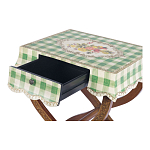 Приставной столик с ящиком в стиле ретро Vintage Country Table варинант исполнения - 3 | Loft Concept в Омске