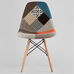 Стул с обивкой в технике пэчворк DSW варинант исполнения - 2 | Loft Concept в Омске