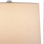 Настольная лампа керамическая с бело-синими мазками Painterly Strokes варинант исполнения - 2 | Loft Concept в Омске