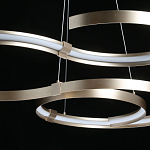Люстра подвесная светодиодная в виде волнообразной ленты Ribbon Vortex варинант исполнения - 22 | Loft Concept в Омске