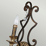 Бра в форме свечи и подвесками в классическом стиле Quoizel варинант исполнения - 2 | Loft Concept в Омске