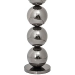 Торшер с основанием в виде металлических сфер Balance Floor Lamp Black варинант исполнения - 2 | Loft Concept в Омске