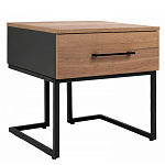 Тумба прикроватная с ящиком в стиле лофт Urban Style Space варинант исполнения - 1 | Loft Concept в Омске