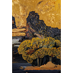 Кофейный стол с японским пейзажем Bohemia coffee table  варинант исполнения - 6 | Loft Concept в Омске