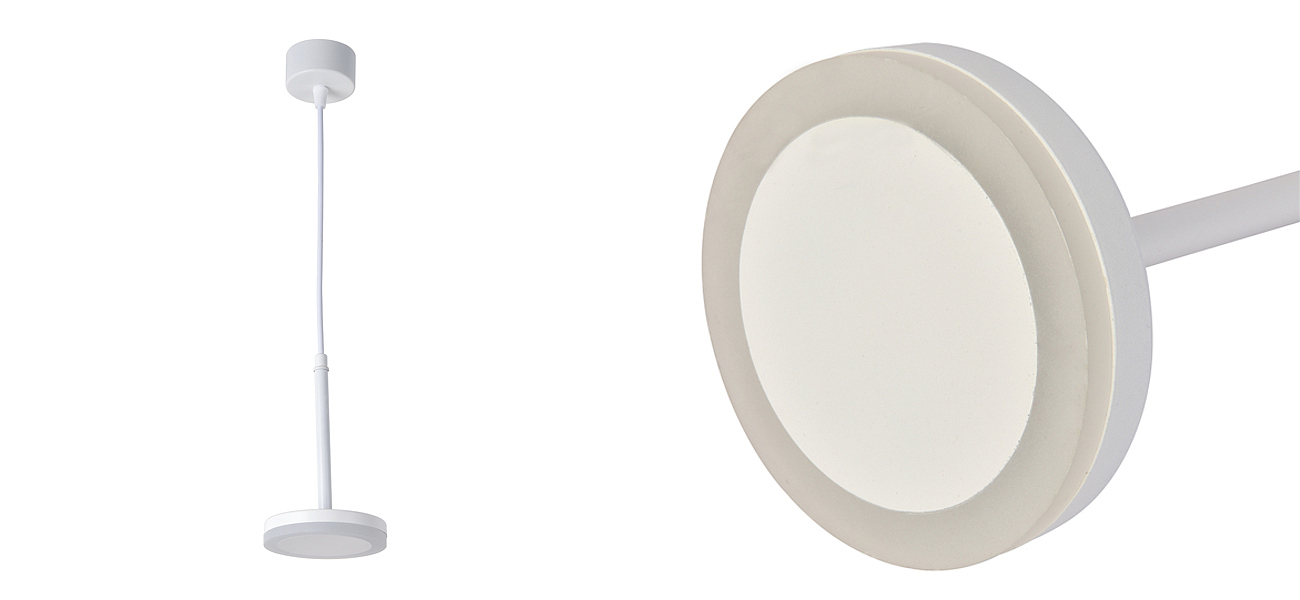 Светодиодный подвесной светильник DIENES White Светодиодный подвесной светильник DIENES White - Loft-Concept в Омске