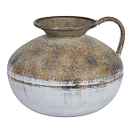 Ваза металлическая с ручкой Bygone Era варинант исполнения - 1 | Loft Concept в Омске