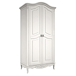 Шкаф белый из массива бука в стиле прованс White Provence варинант исполнения - 3 | Loft Concept в Омске