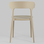 Бежевый стул из прочного PP-пластика JORIS варинант исполнения - 4 | Loft Concept в Омске