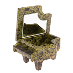 Шкатулка в виде рояля из натурального камня змеевик Stone Casket варинант исполнения - 2 | Loft Concept в Омске