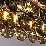 Люстра с круглыми стеклянными подвесками Cardiel Smok Glass Chandelier варинант исполнения - 3 | Loft Concept в Омске