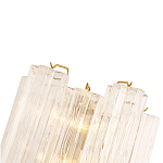 Бра с вертикальными стеклянными подвесками Hexagon Tube Light варинант исполнения - 4 | Loft Concept в Омске