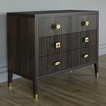 Бельевой Комод с 4 ящиками Elsa Dreams Walnut варинант исполнения - 1 | Loft Concept в Омске